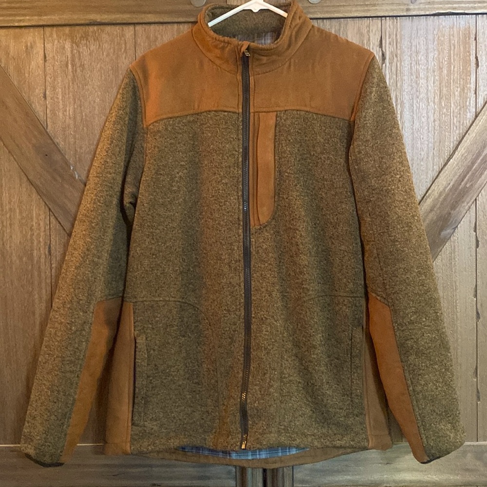 Pintlar Two-Tone Sweater Jacket